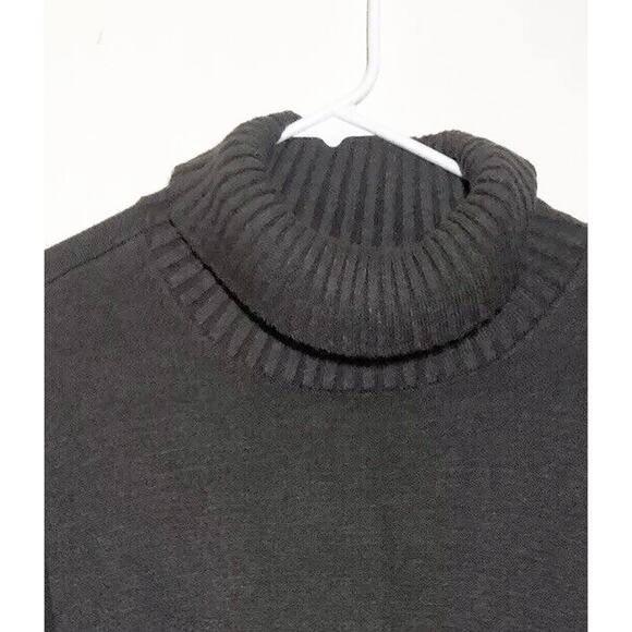 Devotion by Cyrus XL Rib Mock Neck Sweater Knit Soft Cozy Warm Gray Nordstrom - Picture 3 of 6